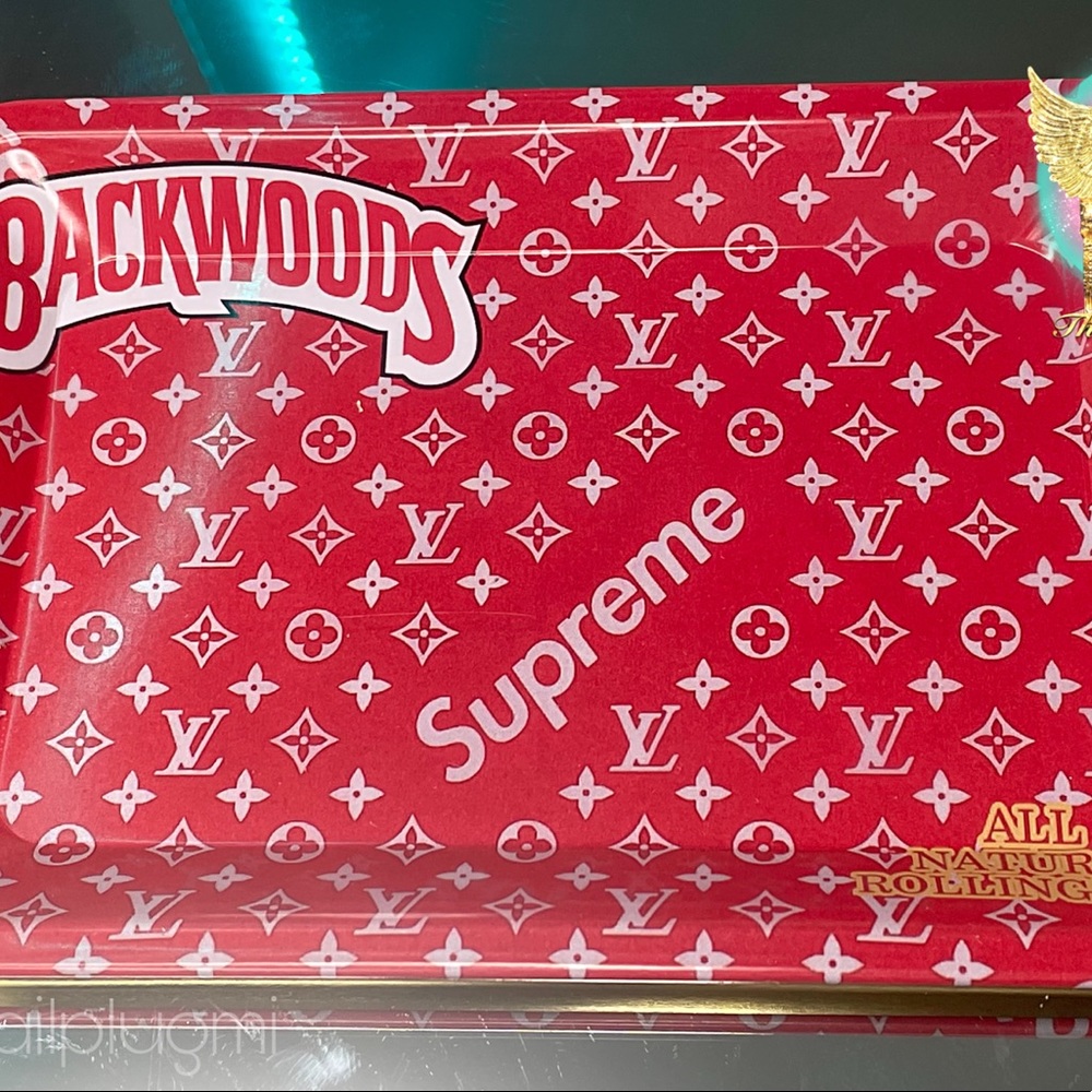 Red Backwoods/Sup Rolling Tray | The Nail Plug @thenailplugmi